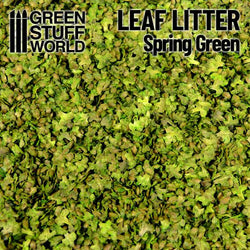 Leaf Litter - Large Spring Green Leaves