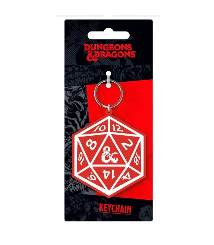 Dungeons and Dragons: D20 Dice Keychain