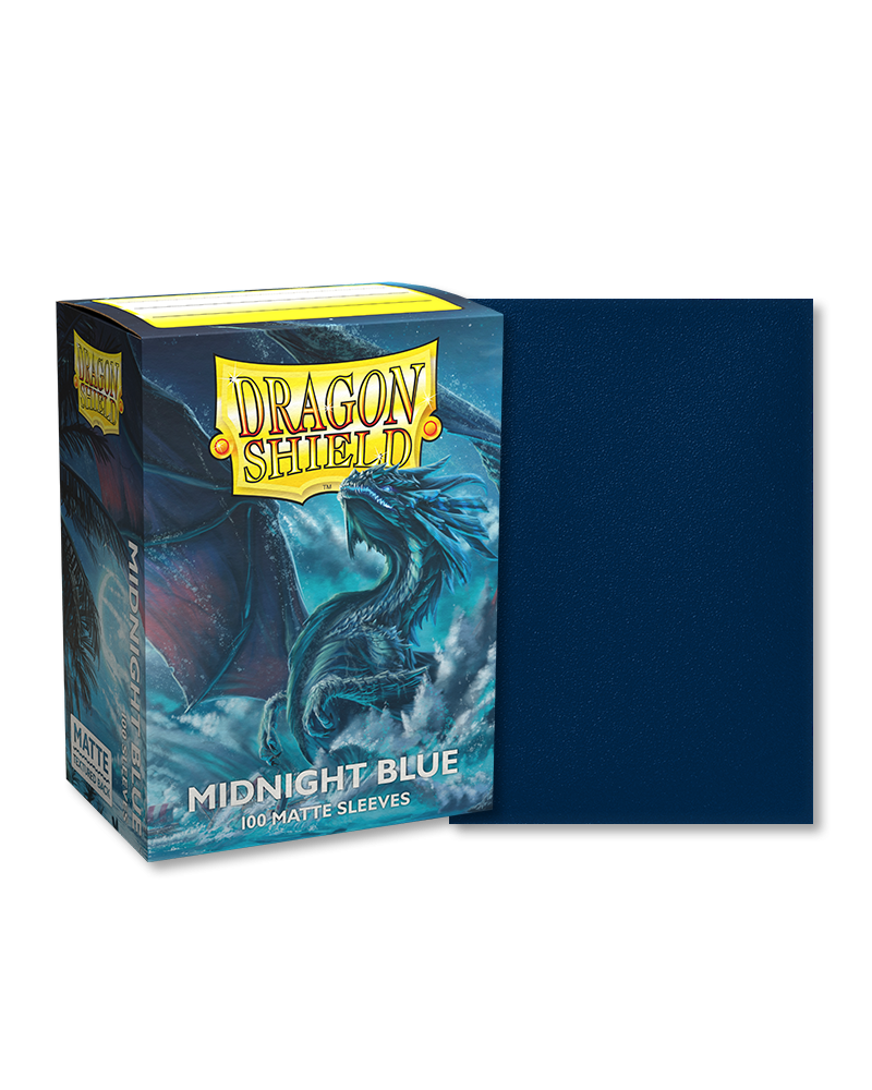 Dragon Shield Standard Size - Matte Midnight Blue 100pc