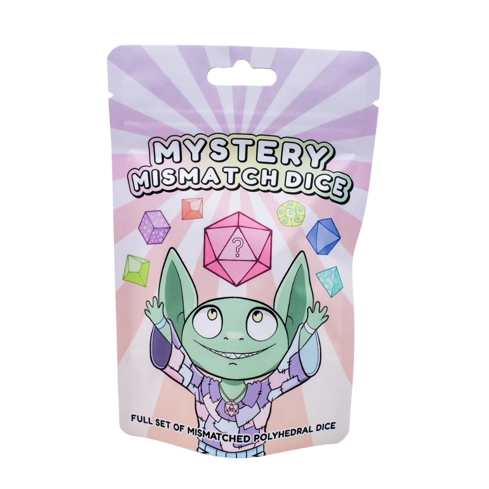 Mystery Dice Goblin: Mismatched Mystery RPG Dice Set