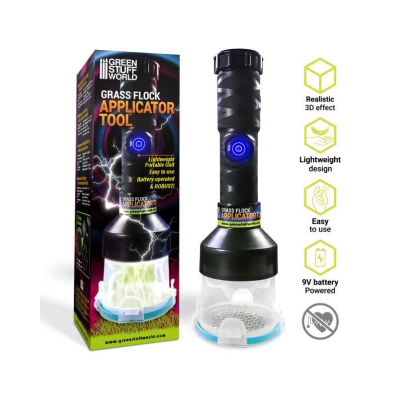 Portable Static Grass Applicator