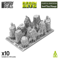 Small Tree Stumps - 3D printed set