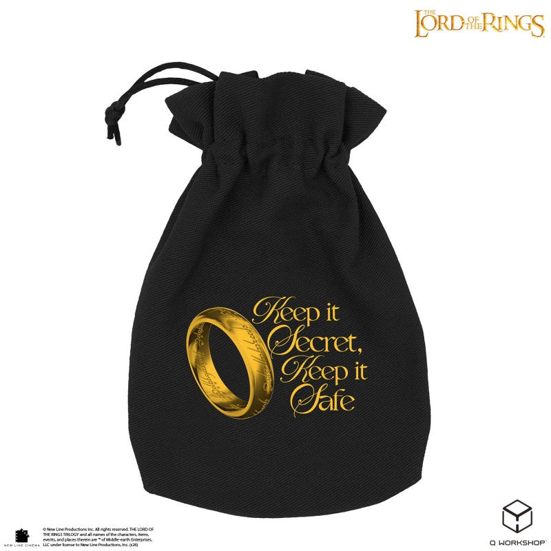 Q Workshop The Lord of the Rings: One Ring Dice Pouch - Keep It Secret Edition