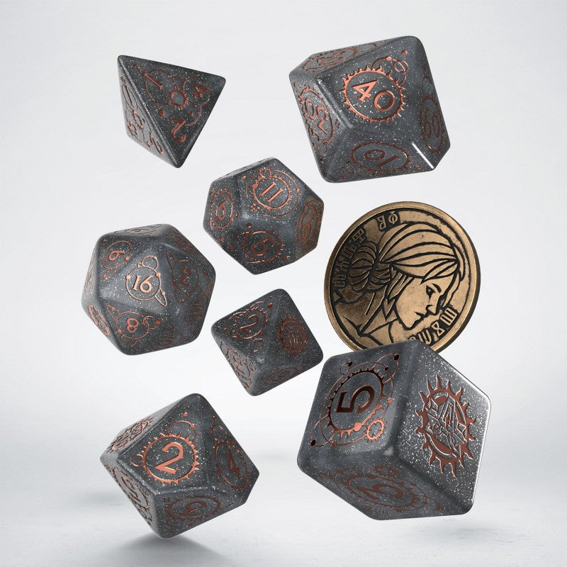 Q Workshop The Witcher: Ciri RPG Dice Set Elder Blood