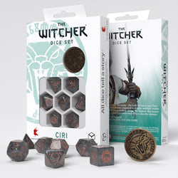Q Workshop The Witcher: Ciri RPG Dice Set Elder Blood