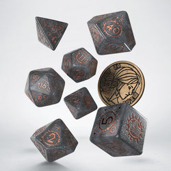 Q Workshop The Witcher: Ciri RPG Dice Set Elder Blood