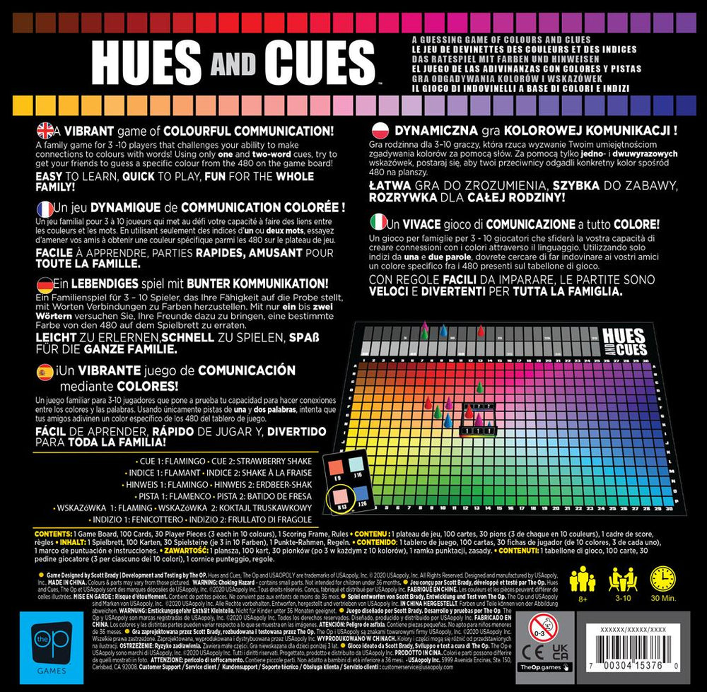 Hues And Cues (Multilingual)