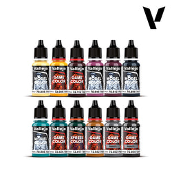 Vallejo Squidmar Dark Future paint set + Miniature 72202