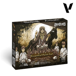 Vallejo Squidmar Essential Paint paint set + Miniature 72201