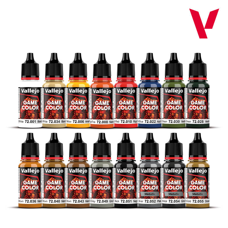 Vallejo Game Color Paint Introduction set (16pcs)