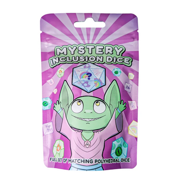 Mystery Dice Goblin: Filled/Inclusion Mystery RPG Dice Set