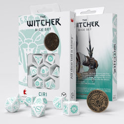 Q Workshop The Witcher: Ciri RPG Dice Set The Law of Surprise
