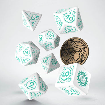Q Workshop The Witcher: Ciri RPG Dice Set The Law of Surprise