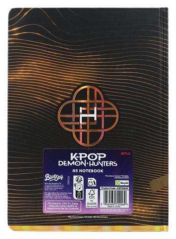 K-Pop Demon: Golden Notebook A5