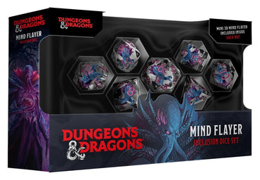 MGD - Dungeons & Dragons Monsters Resin Inclusion RPG Dice Set
