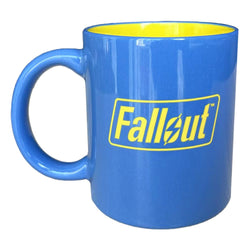 Fallout: Don't Lose Your Head Blue Mug