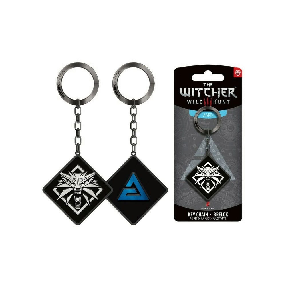 The Witcher III: Wild Hunt Keychain Aard Symbol Keychain