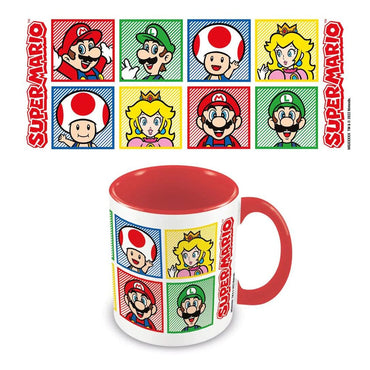 Super Mario: Characters Inner Color Mug