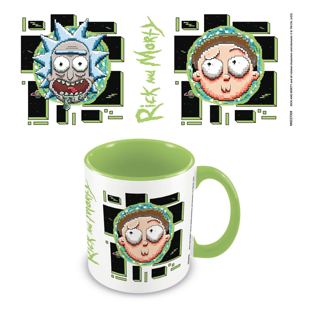Rick and Morty: Pixel Breakout Mug
