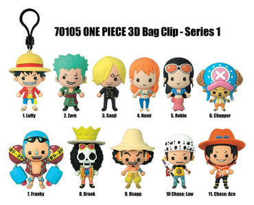 One Piece: Series 1 Bag Clip Mystery Capsule