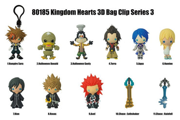 Kingdom Hearts: Series 3 Bag Clip Mystery Capsule