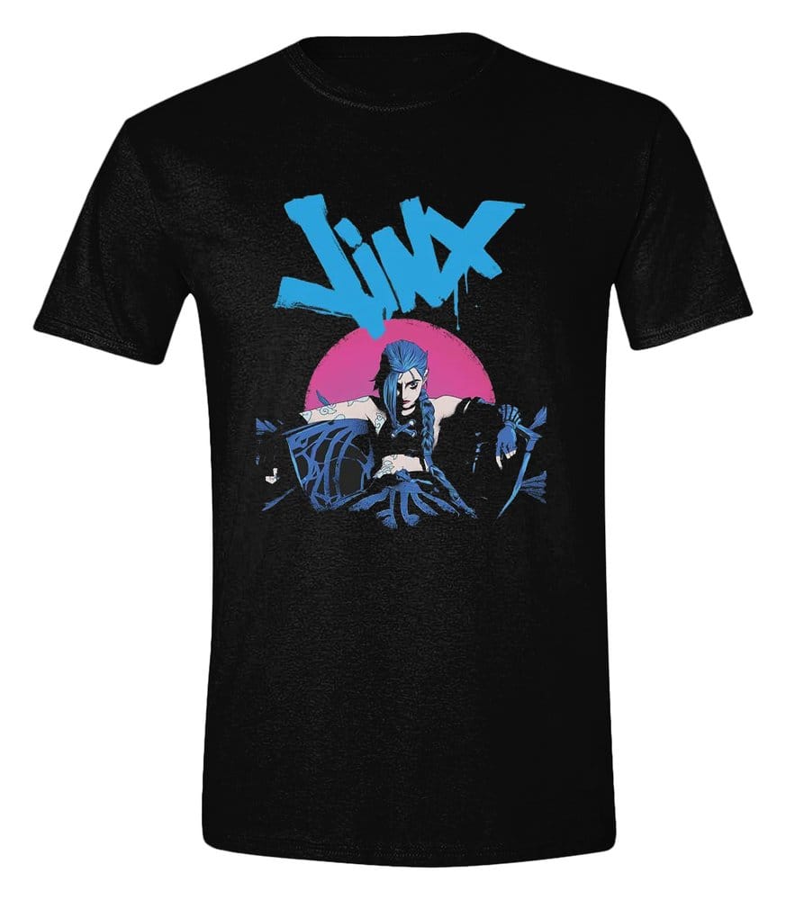 League of Legends: Arcane - Jinx Chair T-Shirt