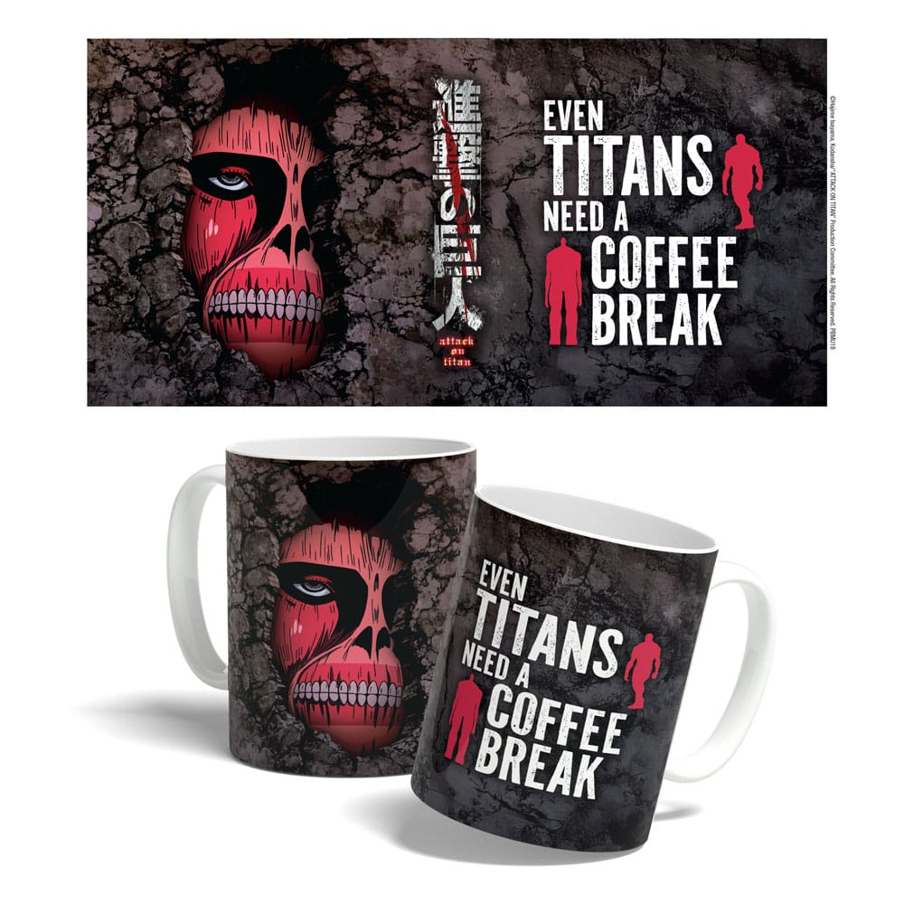 Attack on Titan: Titan Coffee Break Time Mug