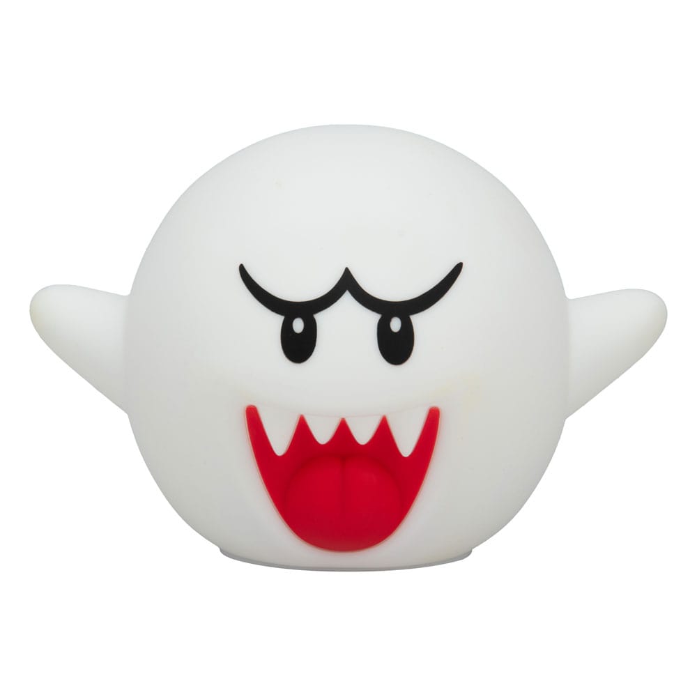 Super Mario: Boo Squishy Glo Silicon Light 14 cm