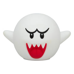 Super Mario: Boo Squishy Glo Silicon Light 14 cm