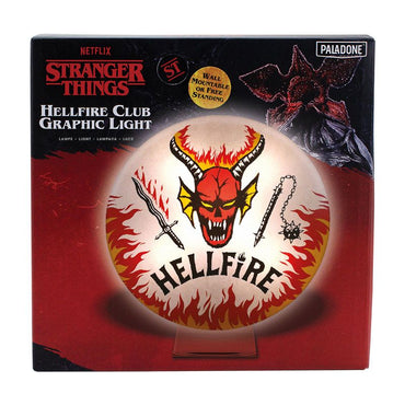 Stranger Things: Lamp Hellfire Club Logo 20  cm