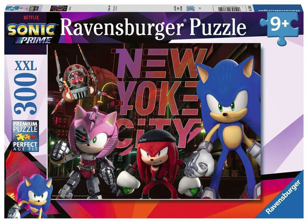 Sonic the Hedgehog: New York City Children's Puzzle 300pcs