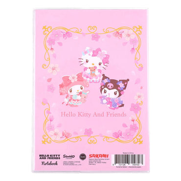 Hello Kitty: Hello Kitty & Friends Sakura Checkered Notebook A5