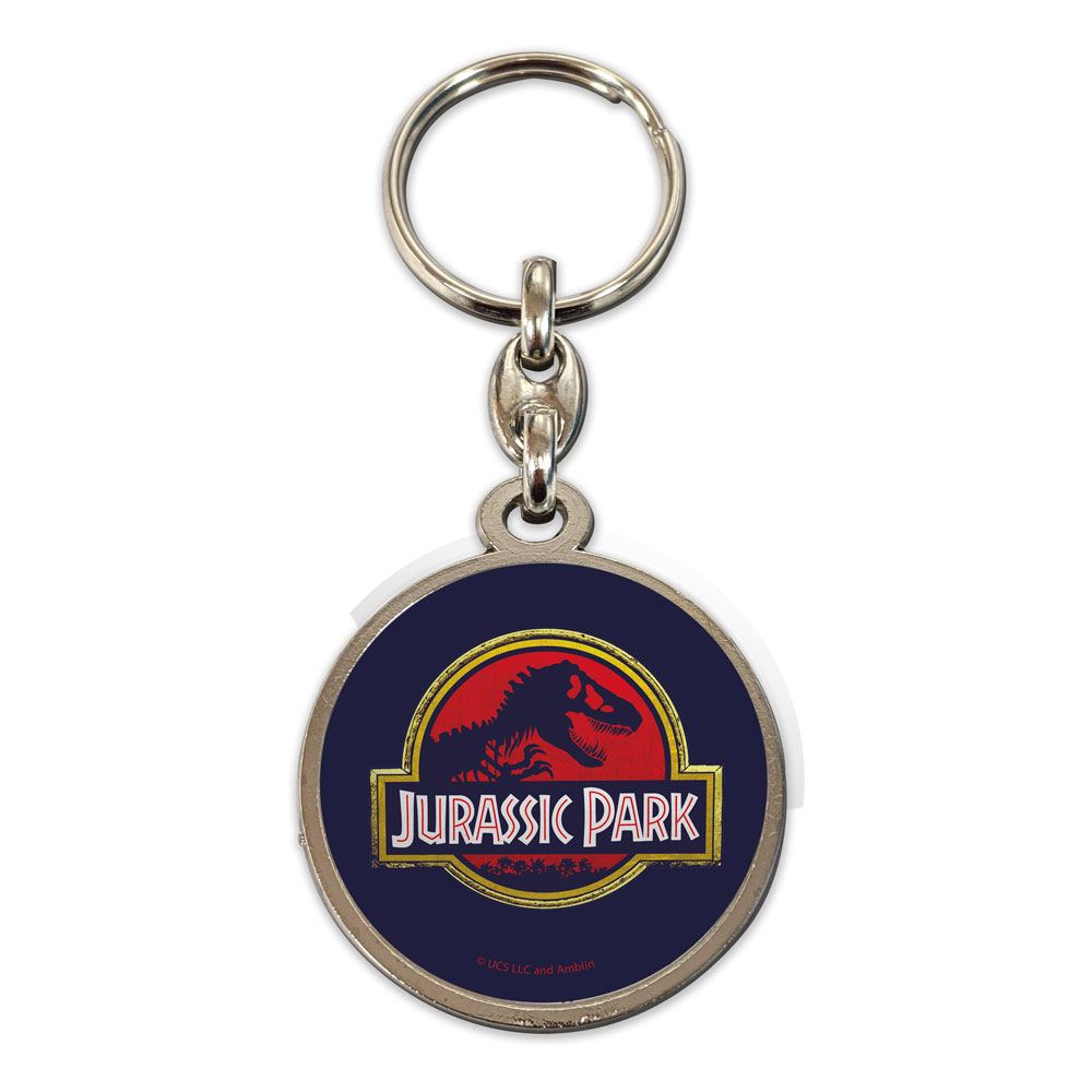 Jurassic Park: Movie Logo Metal Keychain