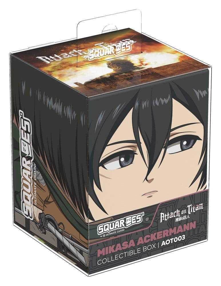 Ultimate Guard Squaroes 100+ Attack on Titan - Mikasa Ackermann