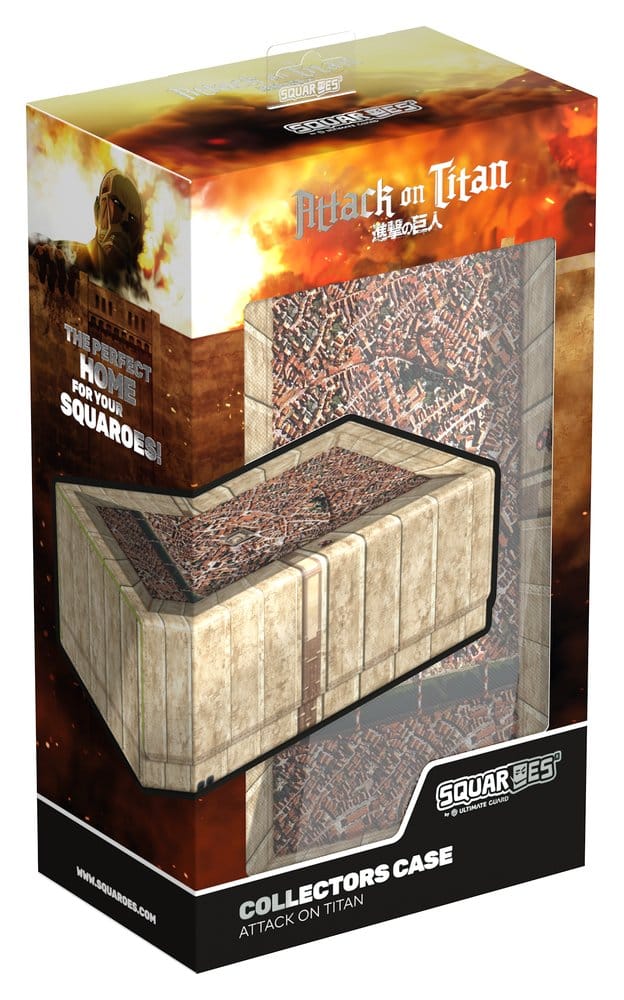 Ultimate Guard Squaroes Collectors Case Xenoskin Attack on Titan - Shiganshina District