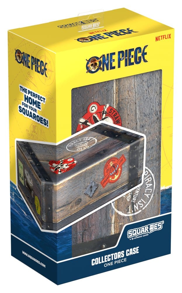 Ultimate Guard Squaroes Collectors Case Xenoskin One Piece - Wooden Chest