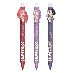 K-Pop Demon Hunters: Erasable Gel Pen 3-Pack