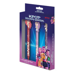 K-Pop Demon Hunters: Erasable Gel Pen 3-Pack