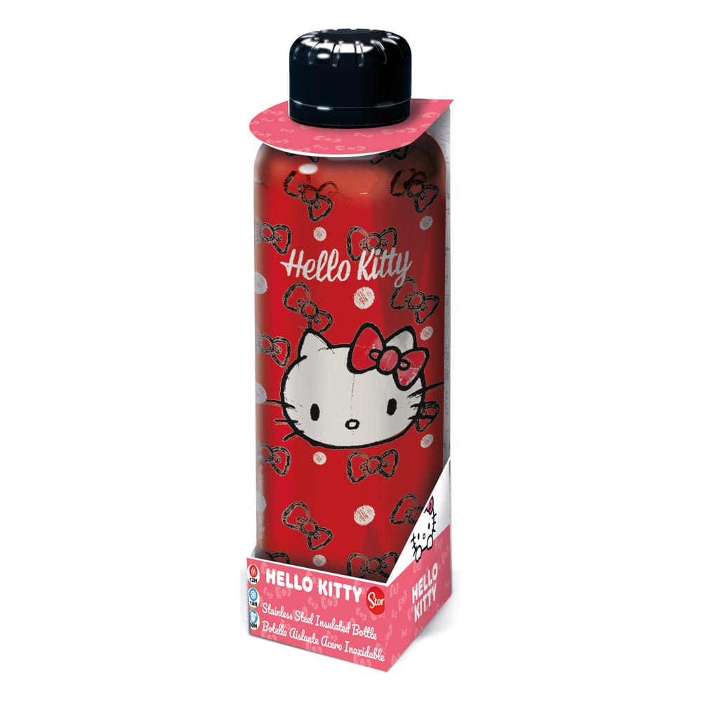 Hello Kitty: Hello Kitty with Ribbons Water Bottle