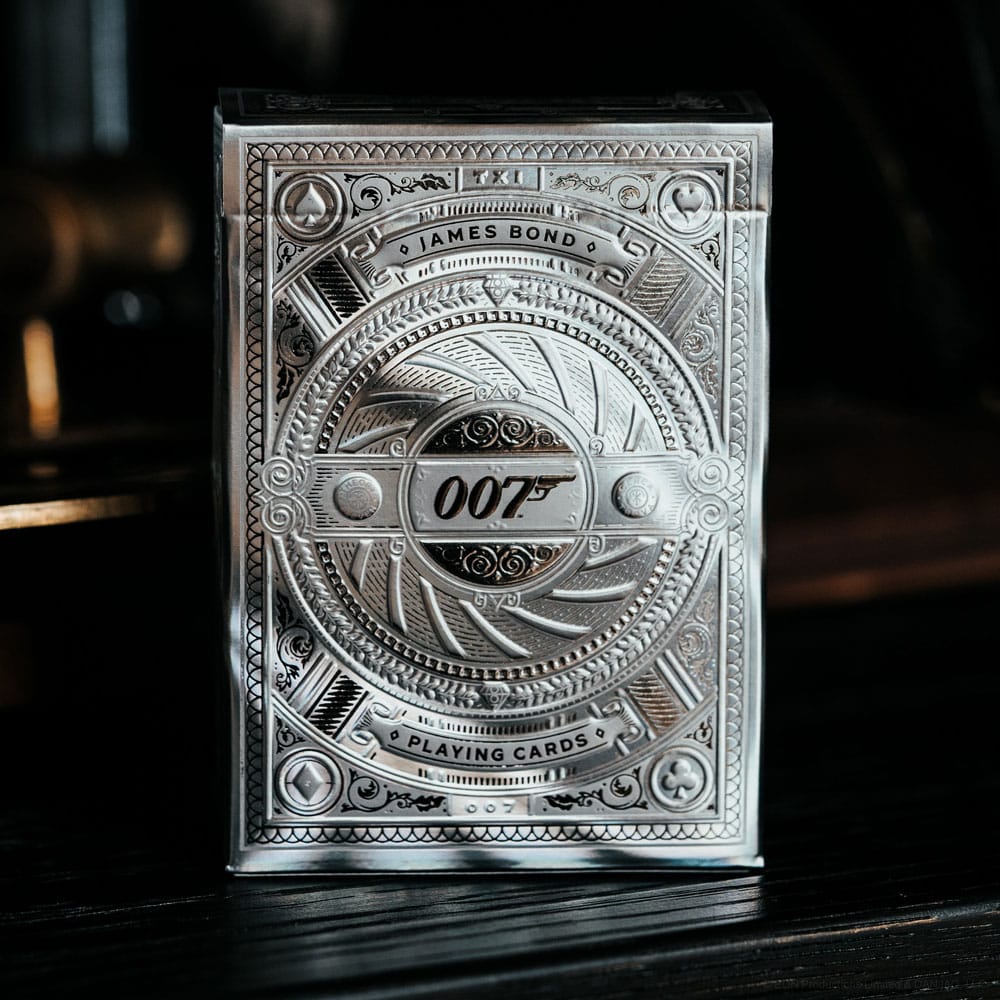 James Bond 007 Playing Cards Silver Edition