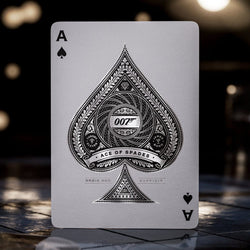 James Bond 007 Playing Cards Silver Edition
