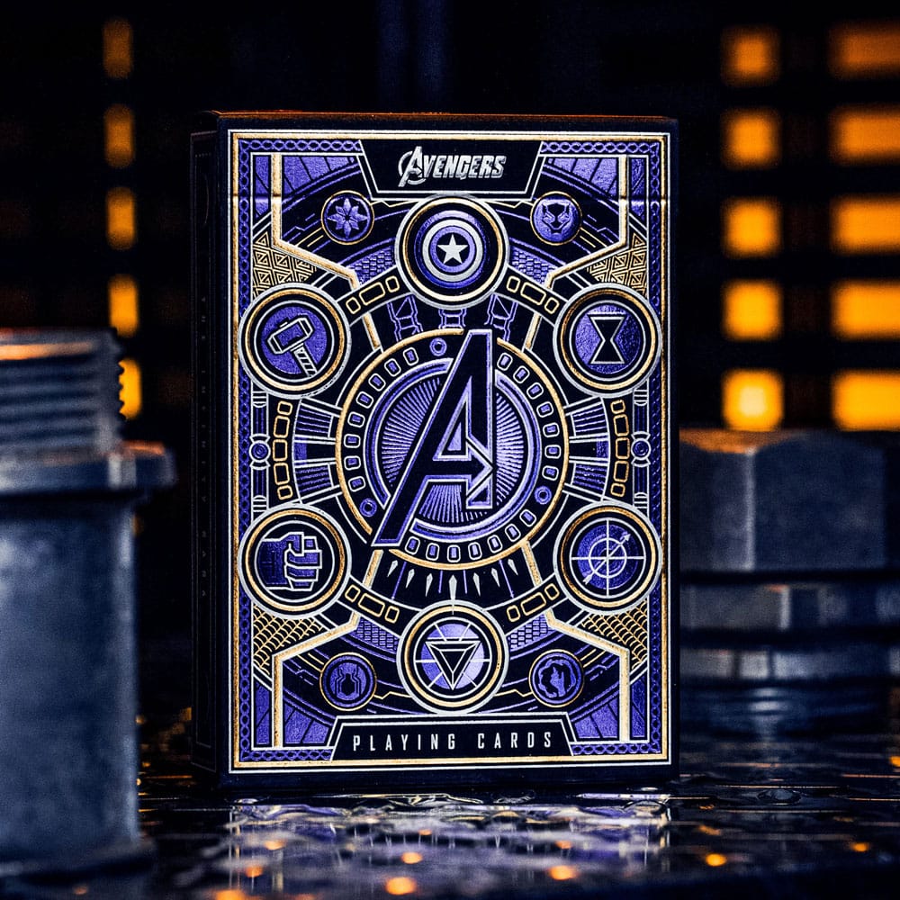 Marvel: Avengers - The Infinity Saga Blue Version Playing Cards