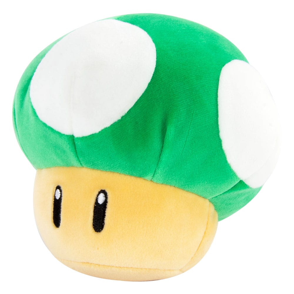 Mario Kart Mocchi-Mocchi Plush: 1-Up Mushroom 15cm