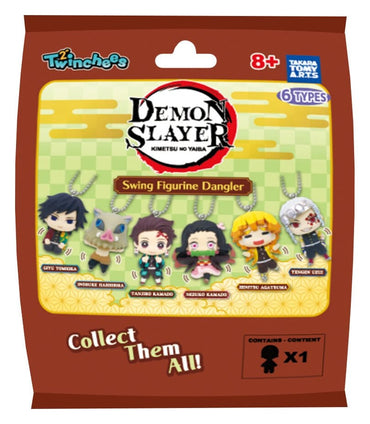 Demon Slayer: Kimetsu no Yaiba Swing Danglers Keychains 3 cm Mystery Capsule