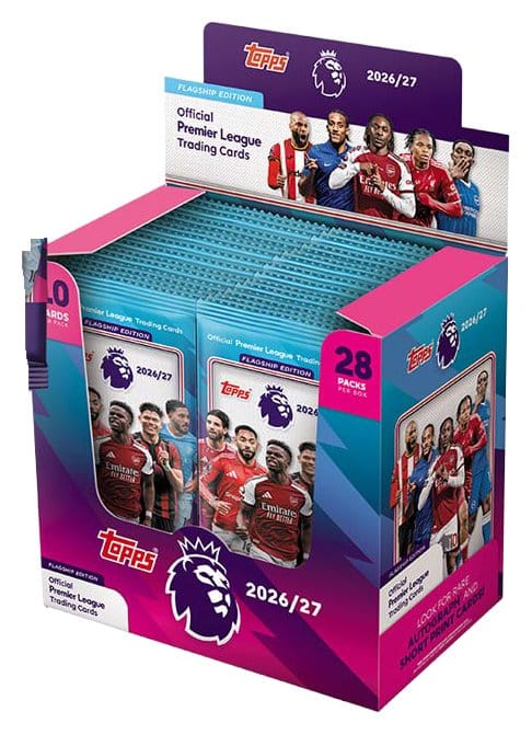 Topps: Premier League 2026/2027 Trading Cards Booster box (Flagship Edition)