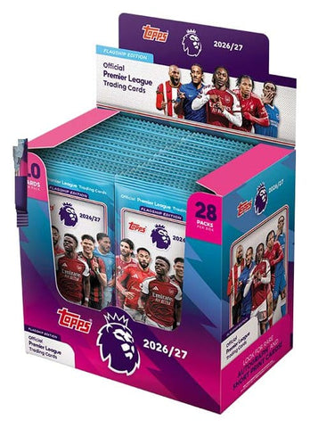 Topps: Premier League 2026/2027 Trading Cards Booster box (Flagship Edition)