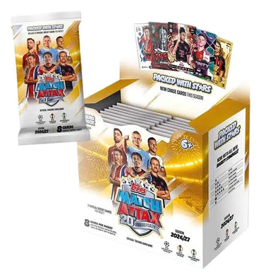 Topps: UEFA Club Competition Match Attax 2026/27 Trading Cards Booster Box