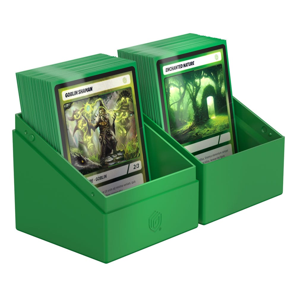 Ultimate Guard: Solid Boulder 100+ Deck Case Green
