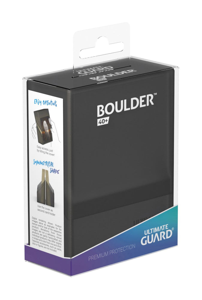 Ultimate Guard Boulder 40+ Deck Case Onyx