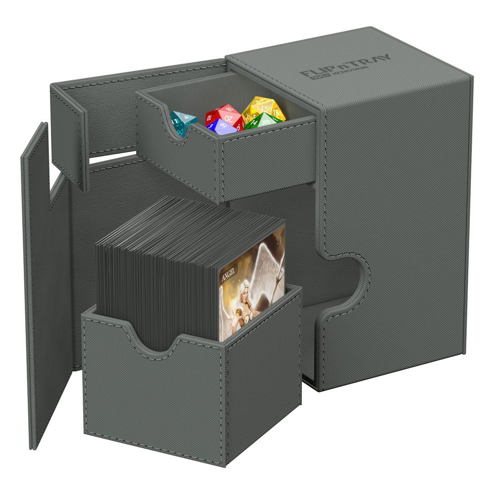 Ultimate Guard Flip'n'Tray 100+ Xenoskin Monocolor Grey